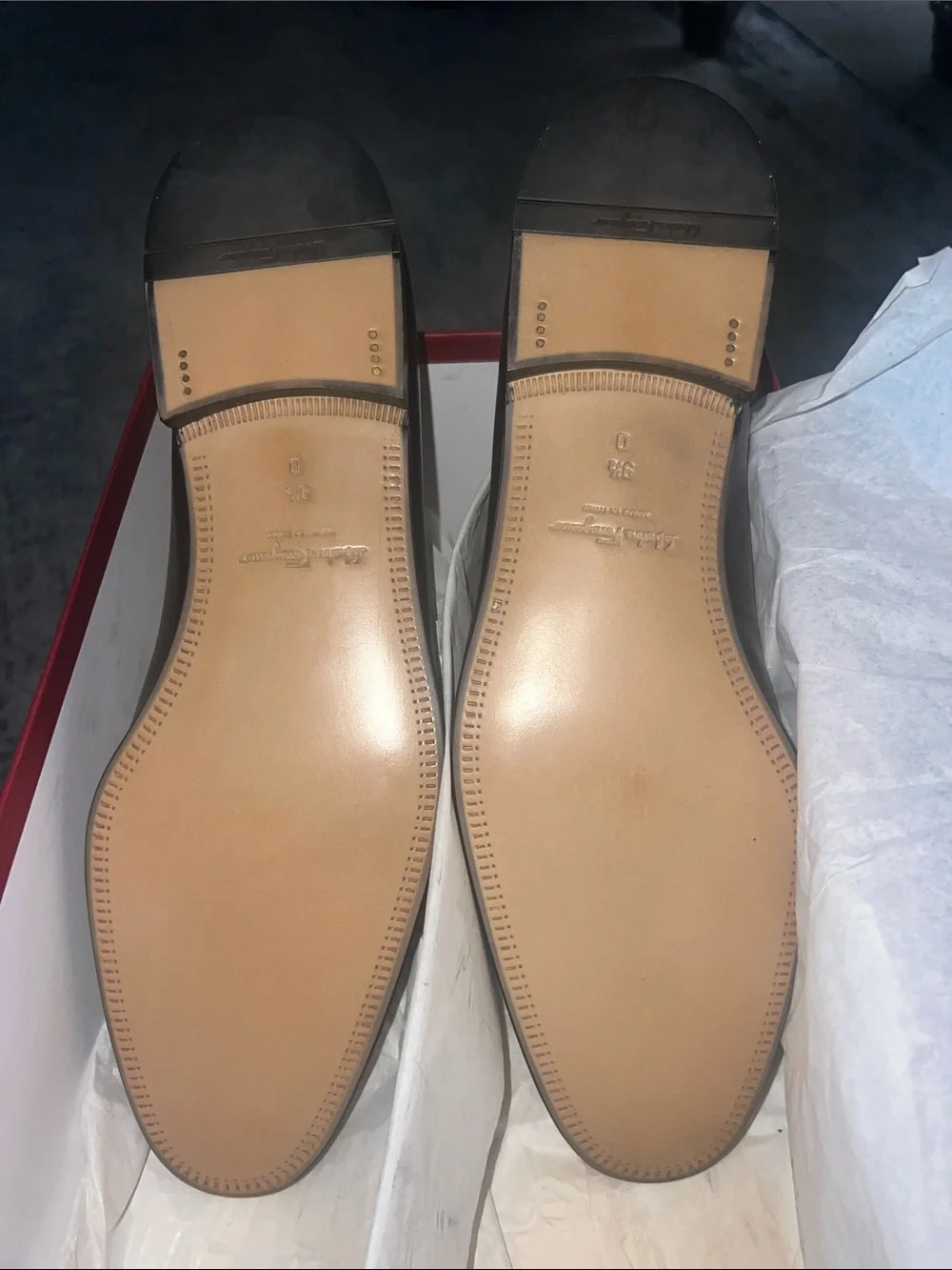 Salvatore Ferragamo Black Leather Gancio Bit Loafers with Silver Hardware